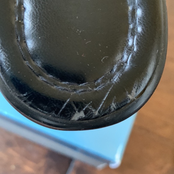 NINE WEST Leather Short Wedge Sandals Size 7 - Picture 13 of 16